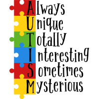 Autism- Autism Always Unique Totally...