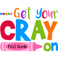 1st Grade- Get Your Cray On